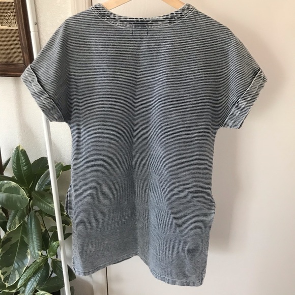 Holding Horses • Striped Denim Smock Dress - Picture 7 of 8